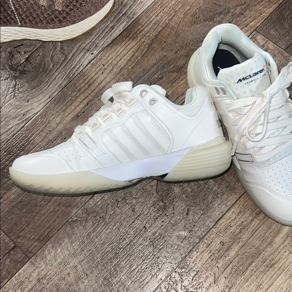 K-Swiss SI-18 Ultrashot x McLaren F1 Team edition is athletic tennis shoe - Picture 3 of 9